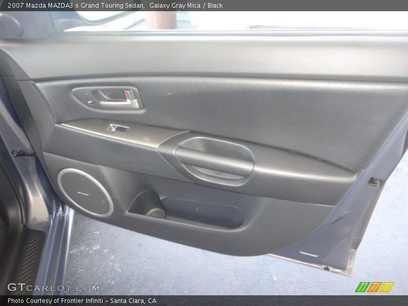 Galaxy Gray Mica / Black 2007 Mazda MAZDA3 s Grand Touring Sedan