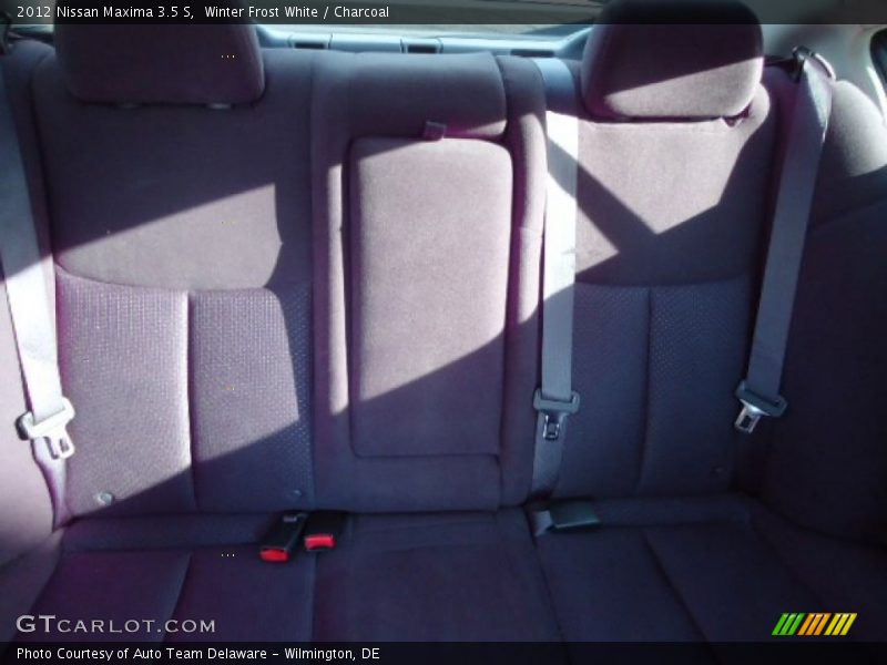 Winter Frost White / Charcoal 2012 Nissan Maxima 3.5 S