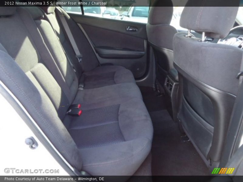 Winter Frost White / Charcoal 2012 Nissan Maxima 3.5 S