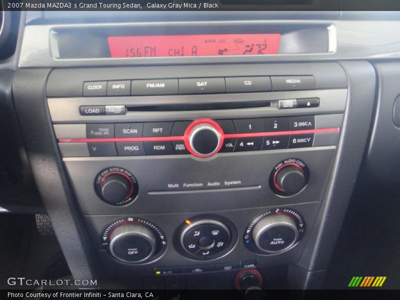 Galaxy Gray Mica / Black 2007 Mazda MAZDA3 s Grand Touring Sedan