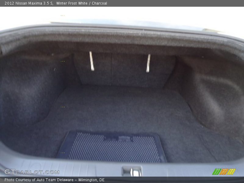Winter Frost White / Charcoal 2012 Nissan Maxima 3.5 S