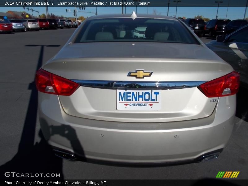 Champagne Silver Metallic / Jet Black/Dark Titanium 2014 Chevrolet Impala LTZ