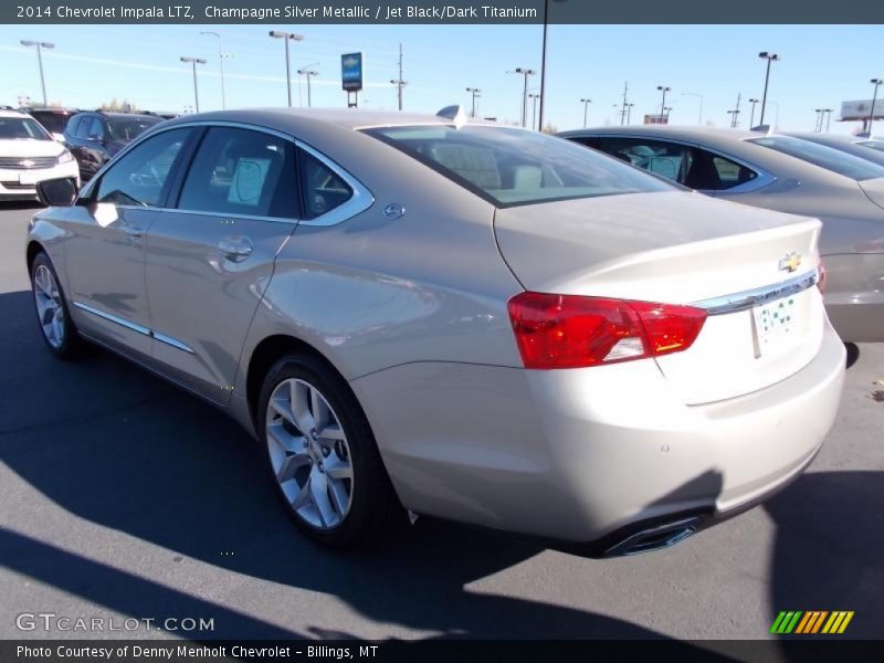 Champagne Silver Metallic / Jet Black/Dark Titanium 2014 Chevrolet Impala LTZ