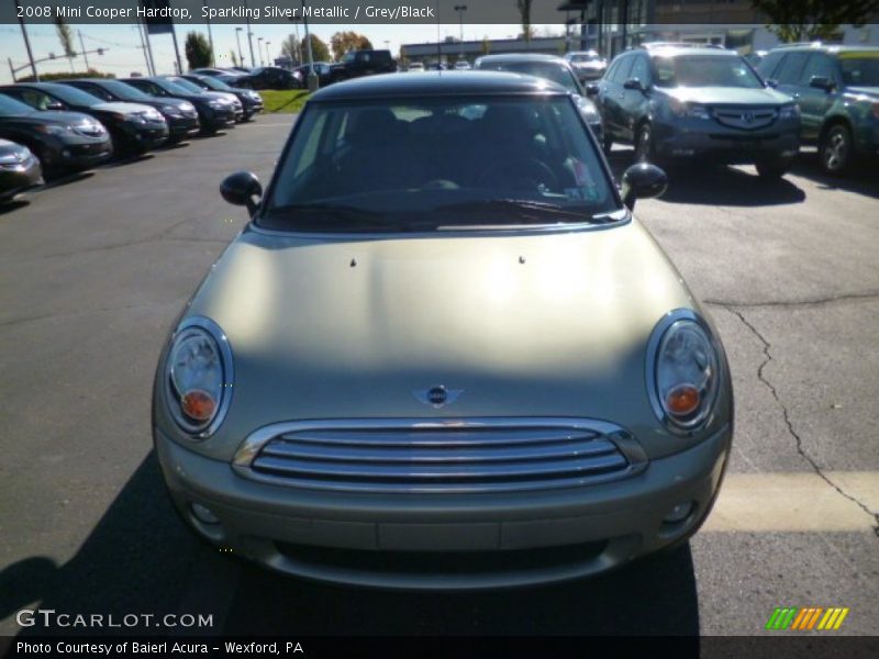 Sparkling Silver Metallic / Grey/Black 2008 Mini Cooper Hardtop