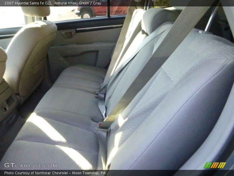 Natural Khaki Green / Gray 2007 Hyundai Santa Fe GLS