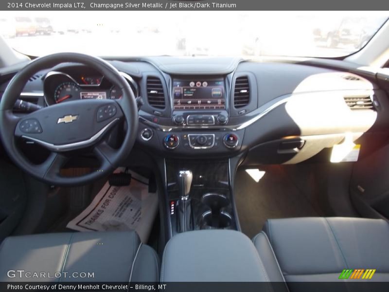 Champagne Silver Metallic / Jet Black/Dark Titanium 2014 Chevrolet Impala LTZ