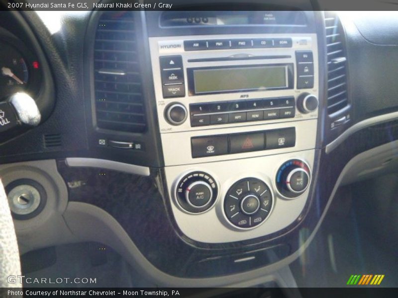 Natural Khaki Green / Gray 2007 Hyundai Santa Fe GLS