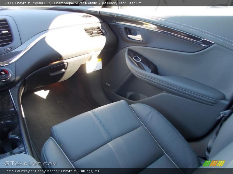Champagne Silver Metallic / Jet Black/Dark Titanium 2014 Chevrolet Impala LTZ