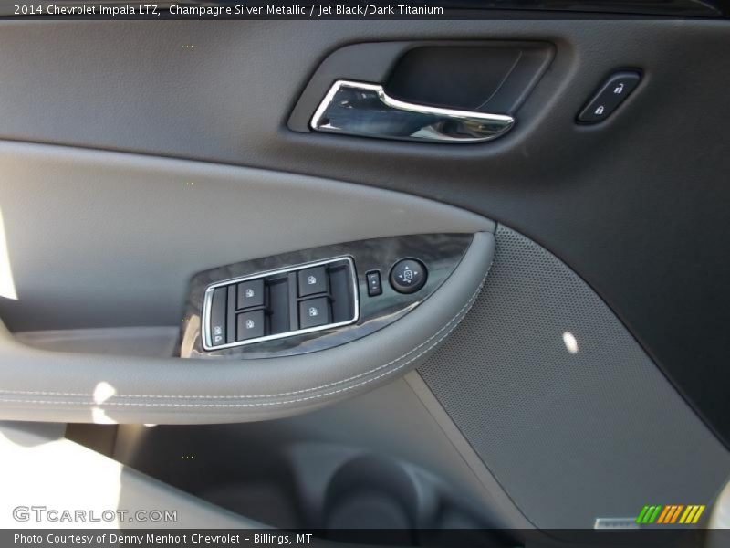 Champagne Silver Metallic / Jet Black/Dark Titanium 2014 Chevrolet Impala LTZ