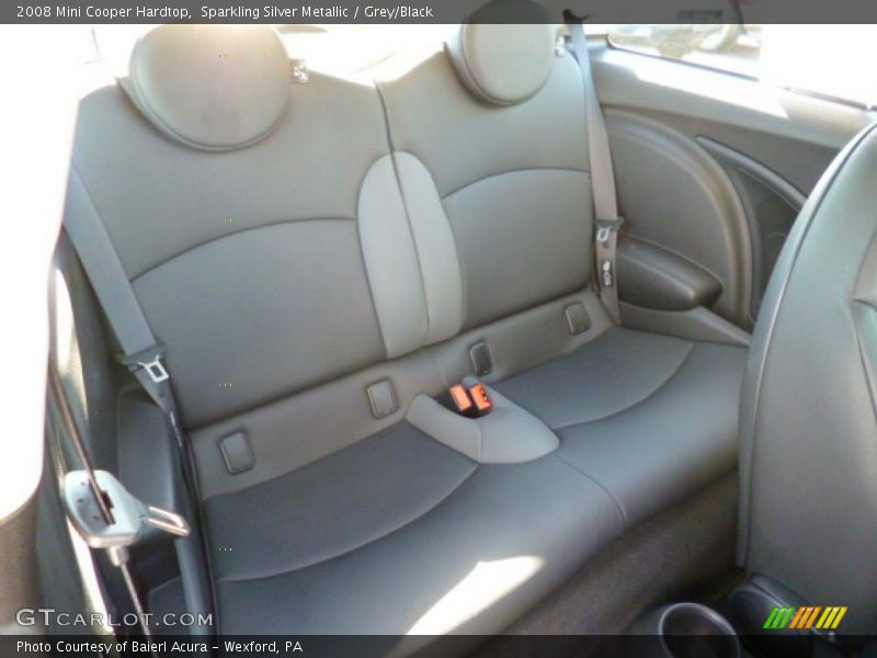Sparkling Silver Metallic / Grey/Black 2008 Mini Cooper Hardtop