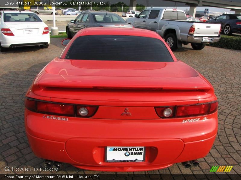 Caracas Red / Black 1995 Mitsubishi 3000GT Spyder SL