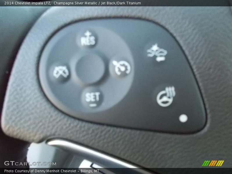 Champagne Silver Metallic / Jet Black/Dark Titanium 2014 Chevrolet Impala LTZ