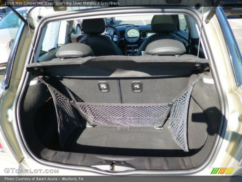 Sparkling Silver Metallic / Grey/Black 2008 Mini Cooper Hardtop