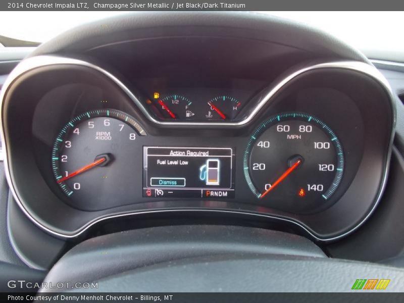 Champagne Silver Metallic / Jet Black/Dark Titanium 2014 Chevrolet Impala LTZ