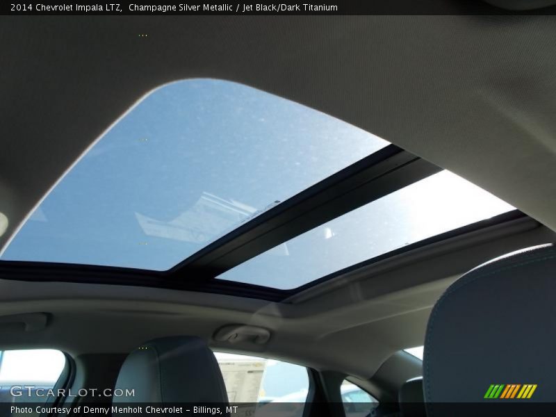 Champagne Silver Metallic / Jet Black/Dark Titanium 2014 Chevrolet Impala LTZ