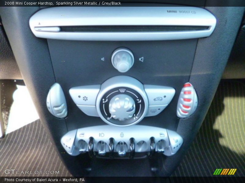 Sparkling Silver Metallic / Grey/Black 2008 Mini Cooper Hardtop