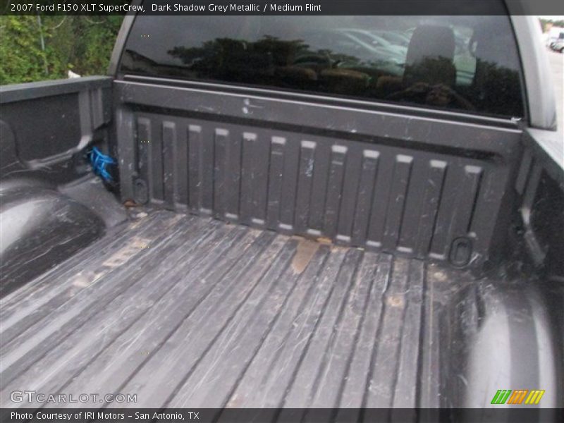 Dark Shadow Grey Metallic / Medium Flint 2007 Ford F150 XLT SuperCrew