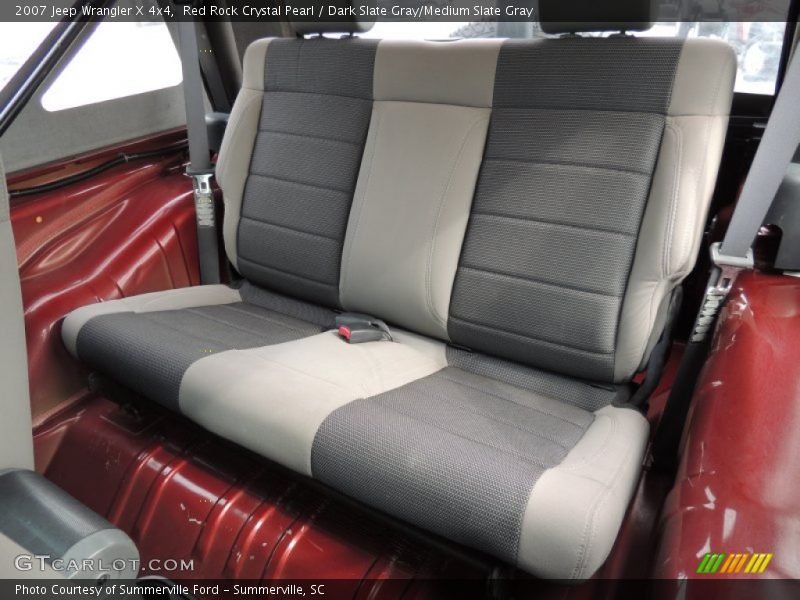 Red Rock Crystal Pearl / Dark Slate Gray/Medium Slate Gray 2007 Jeep Wrangler X 4x4
