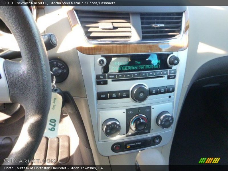 Mocha Steel Metallic / Cocoa/Cashmere 2011 Chevrolet Malibu LT