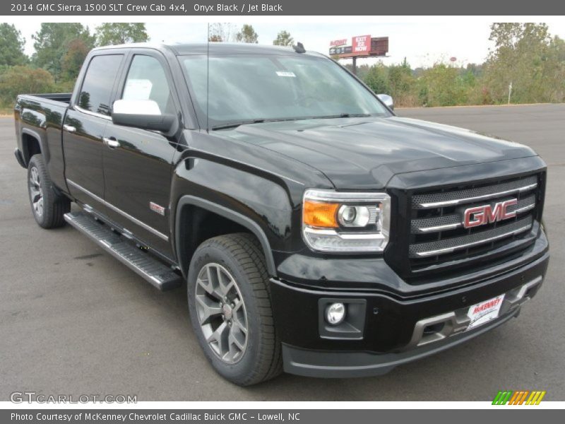 Onyx Black / Jet Black 2014 GMC Sierra 1500 SLT Crew Cab 4x4