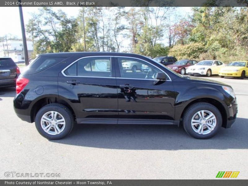 Black / Jet Black 2014 Chevrolet Equinox LS AWD