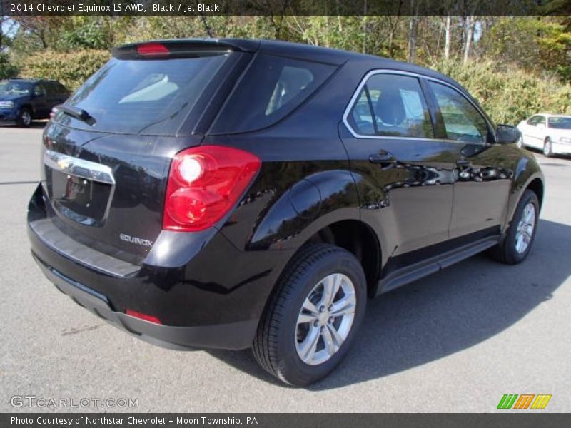 Black / Jet Black 2014 Chevrolet Equinox LS AWD