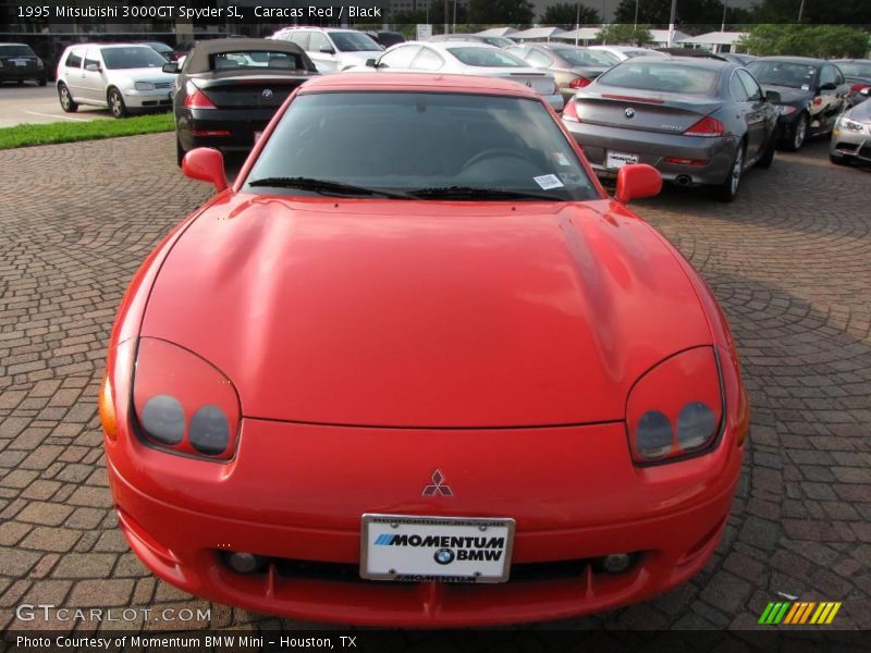 Caracas Red / Black 1995 Mitsubishi 3000GT Spyder SL