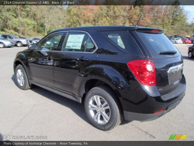 Black / Jet Black 2014 Chevrolet Equinox LS AWD