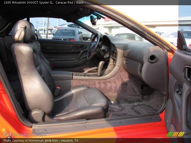 Caracas Red / Black 1995 Mitsubishi 3000GT Spyder SL