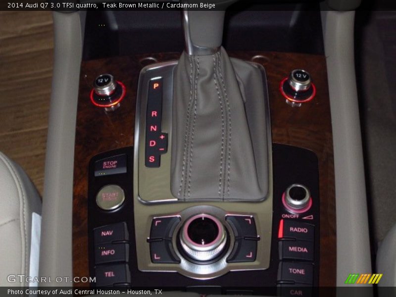 Teak Brown Metallic / Cardamom Beige 2014 Audi Q7 3.0 TFSI quattro