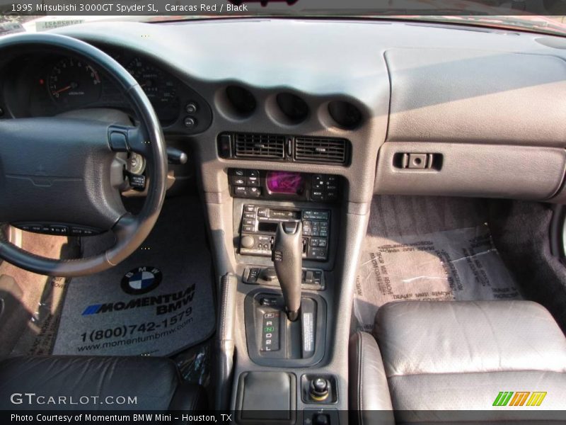 Caracas Red / Black 1995 Mitsubishi 3000GT Spyder SL