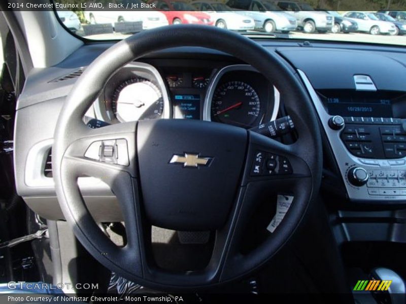 Black / Jet Black 2014 Chevrolet Equinox LS AWD