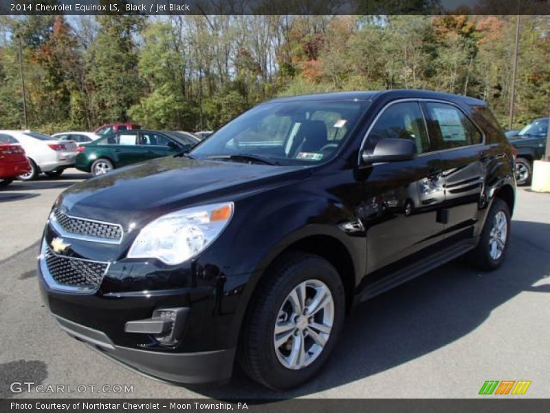 Black / Jet Black 2014 Chevrolet Equinox LS