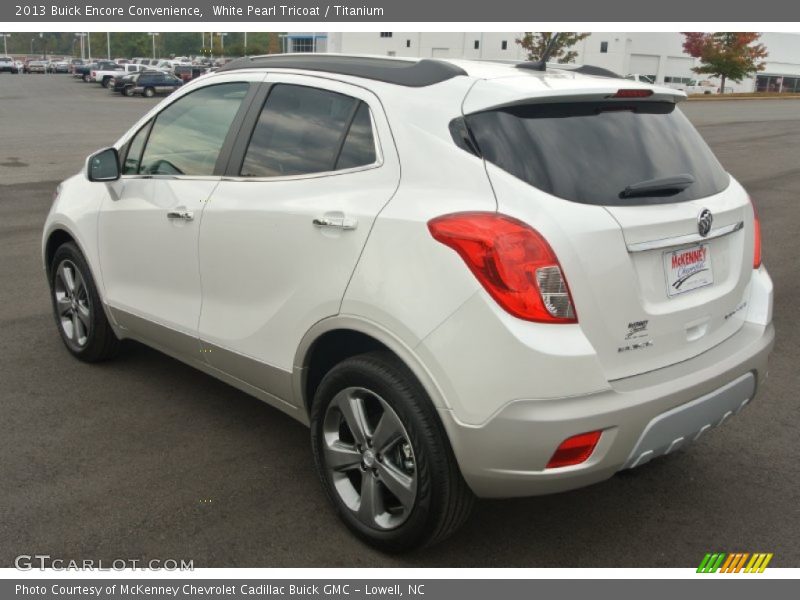White Pearl Tricoat / Titanium 2013 Buick Encore Convenience