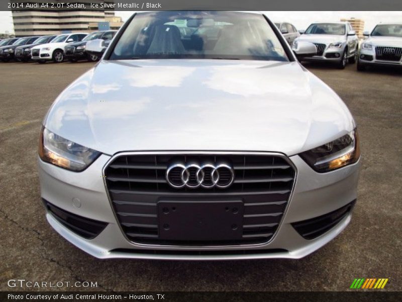 Ice Silver Metallic / Black 2014 Audi A4 2.0T Sedan