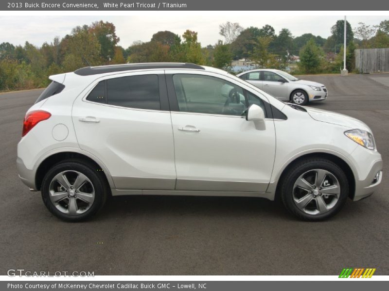 White Pearl Tricoat / Titanium 2013 Buick Encore Convenience