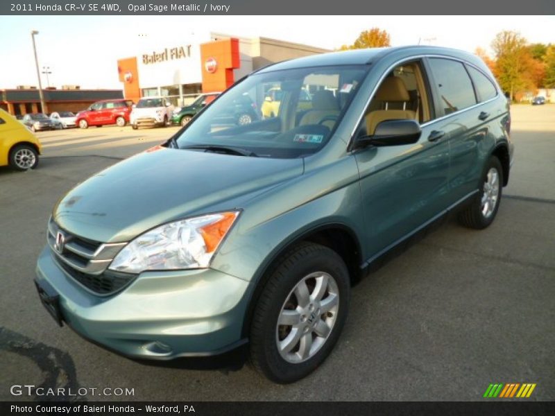 Opal Sage Metallic / Ivory 2011 Honda CR-V SE 4WD