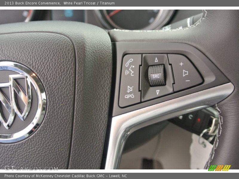 White Pearl Tricoat / Titanium 2013 Buick Encore Convenience