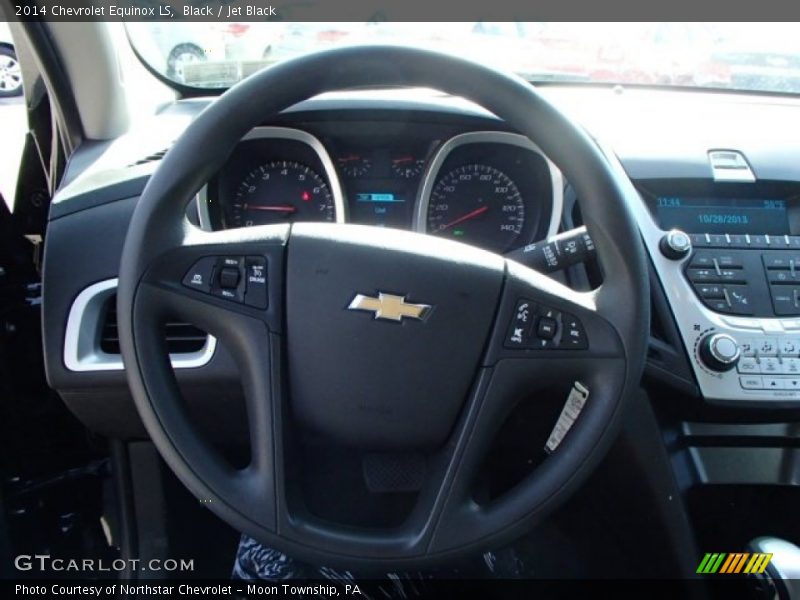 Black / Jet Black 2014 Chevrolet Equinox LS