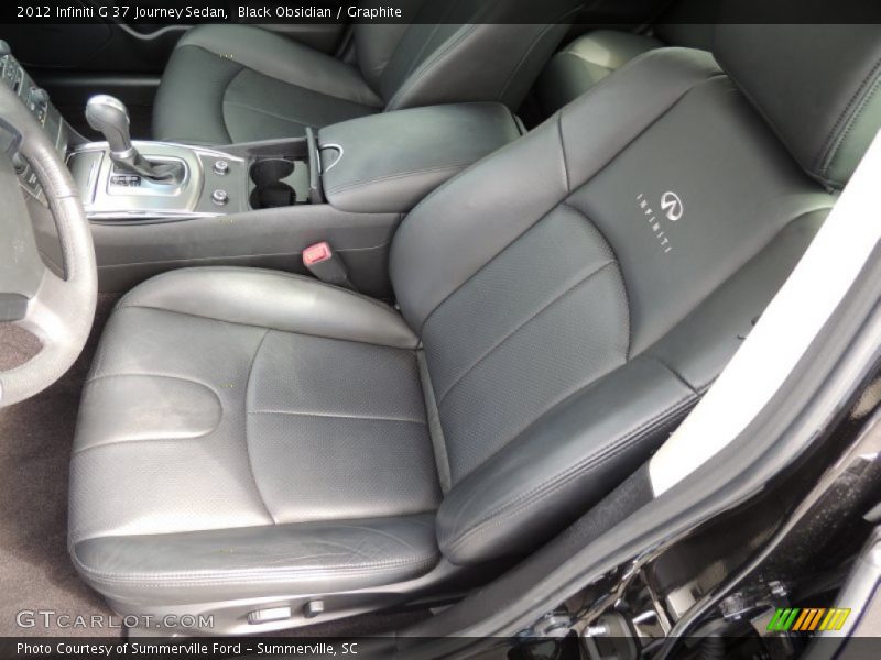 Black Obsidian / Graphite 2012 Infiniti G 37 Journey Sedan