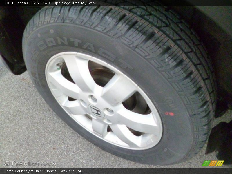 Opal Sage Metallic / Ivory 2011 Honda CR-V SE 4WD