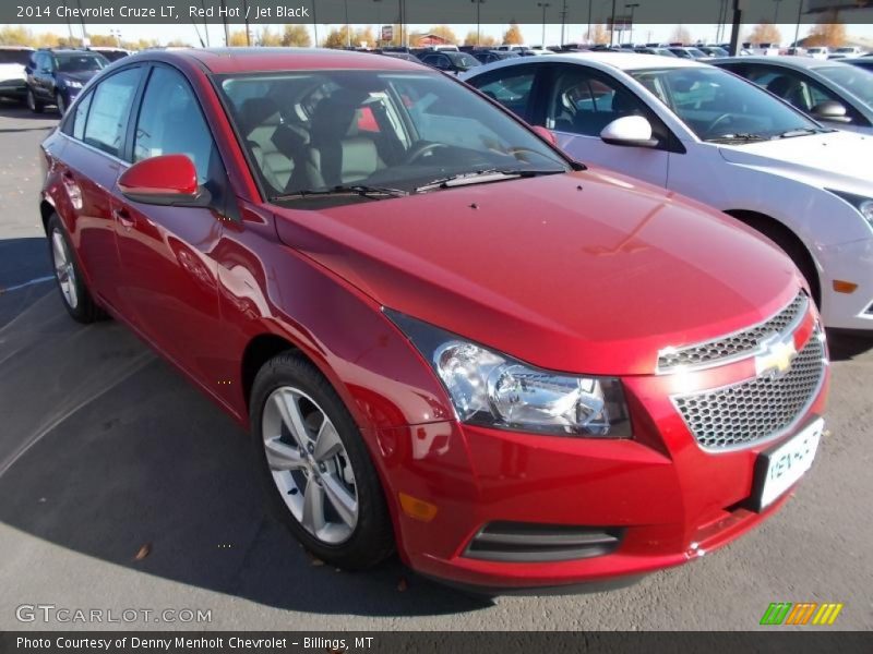 Red Hot / Jet Black 2014 Chevrolet Cruze LT