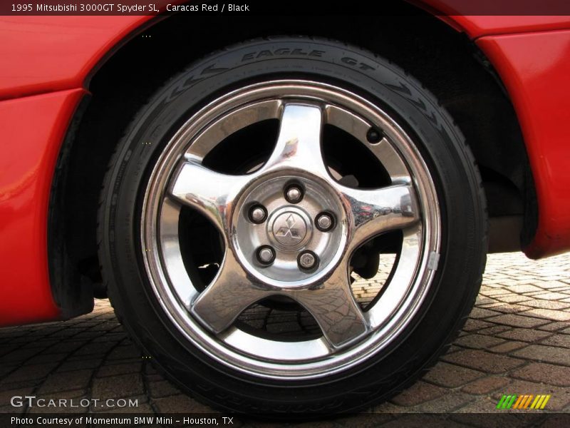 Caracas Red / Black 1995 Mitsubishi 3000GT Spyder SL