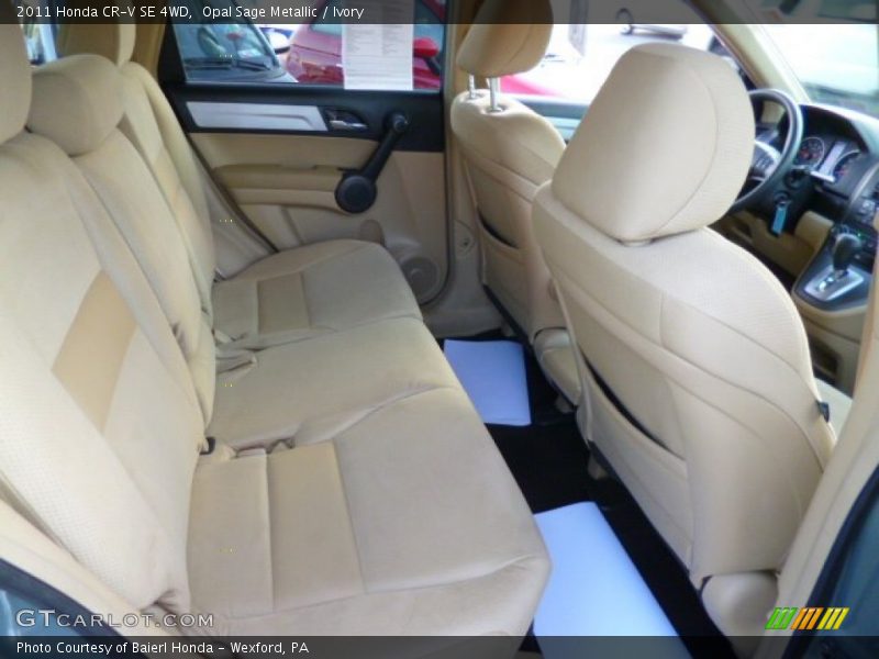 Opal Sage Metallic / Ivory 2011 Honda CR-V SE 4WD