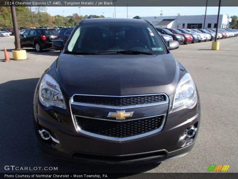 Tungsten Metallic / Jet Black 2014 Chevrolet Equinox LT AWD