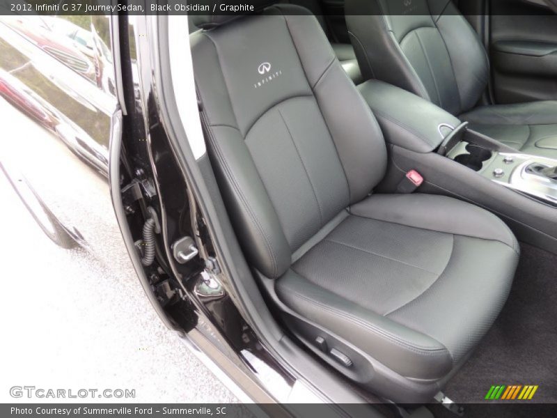 Black Obsidian / Graphite 2012 Infiniti G 37 Journey Sedan