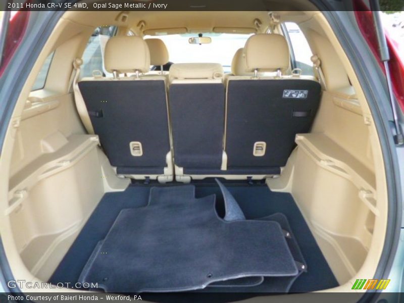 Opal Sage Metallic / Ivory 2011 Honda CR-V SE 4WD