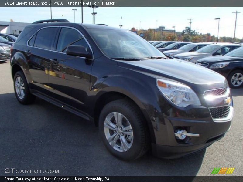 Tungsten Metallic / Jet Black 2014 Chevrolet Equinox LT AWD