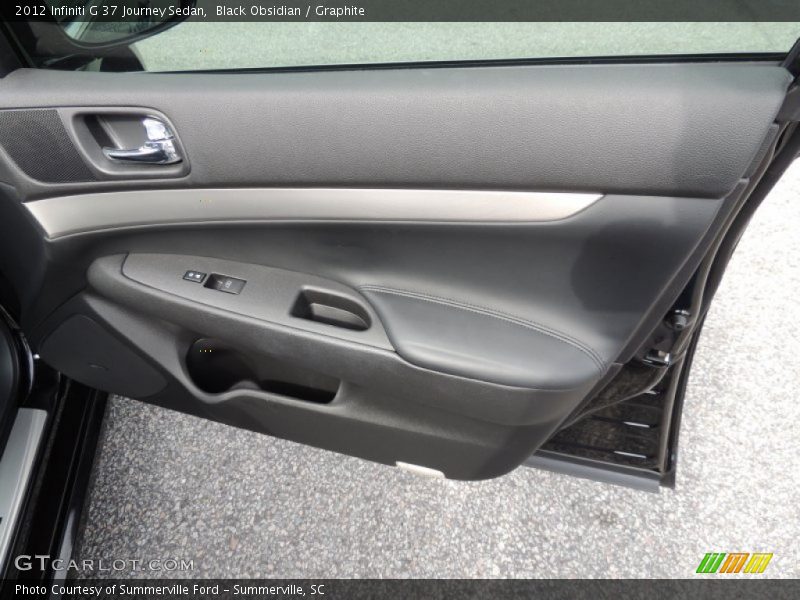 Black Obsidian / Graphite 2012 Infiniti G 37 Journey Sedan