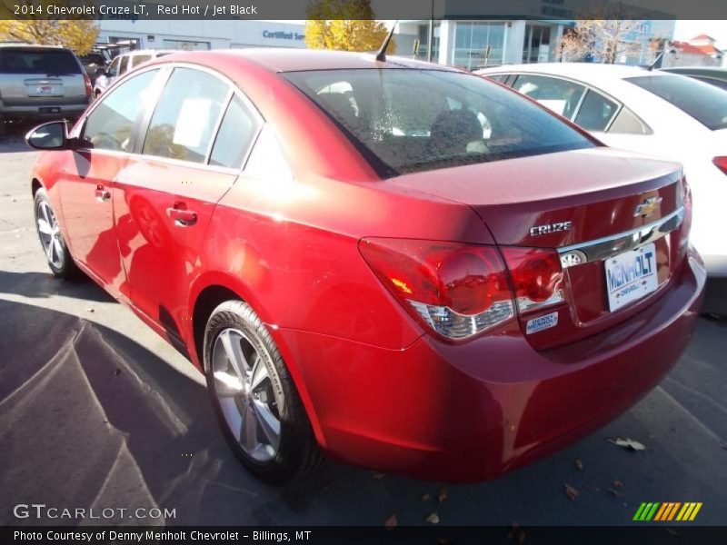 Red Hot / Jet Black 2014 Chevrolet Cruze LT